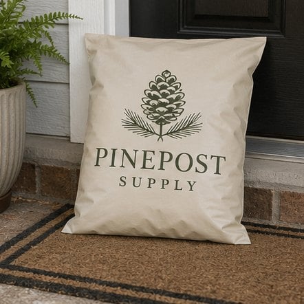 Custom printed poly mailers in bulk