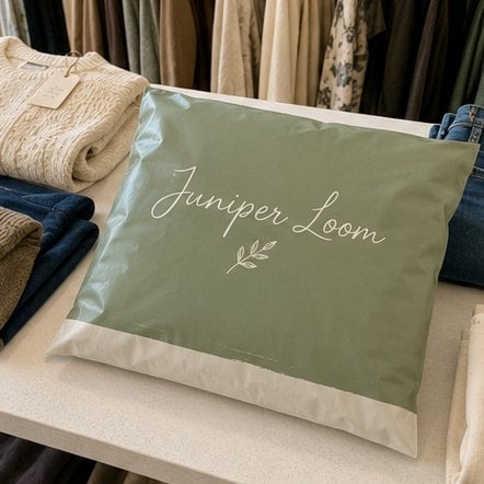Customized poly mailers for apparel and boutiques