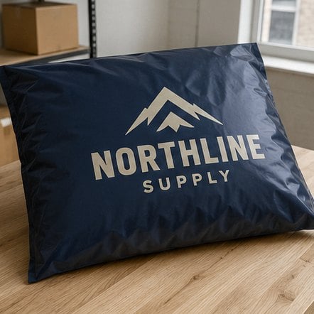 Jumbo Poly Mailer with custom branding