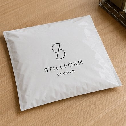 Recycled Poly Mailer with custom branding